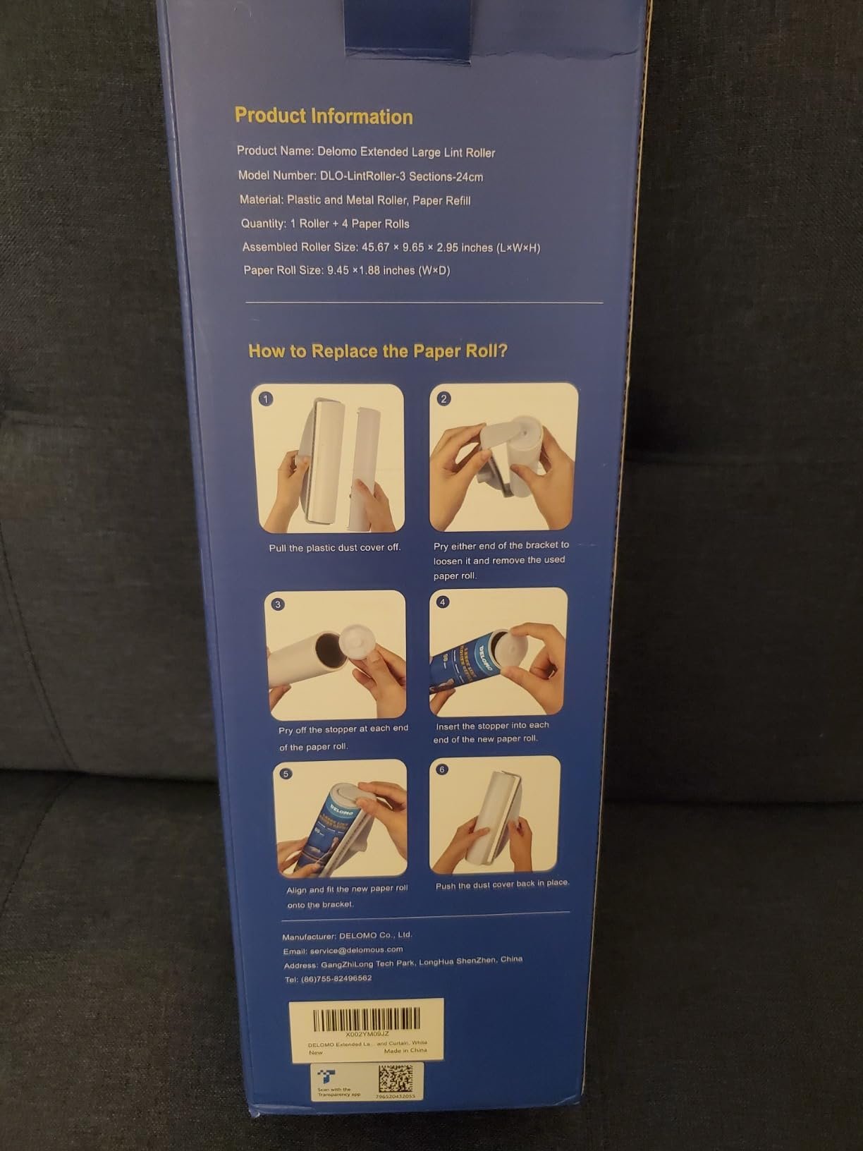 Luna - Extra Large Lint Roller photo review