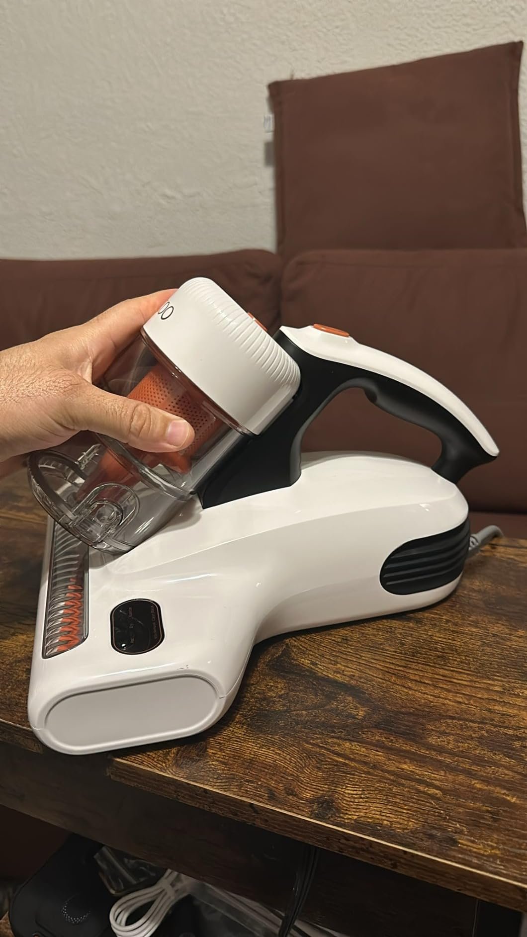 Mattress Vacuum Cleaner : UV Bed Vacuum Cleaner 500W 13Kpa Strong Suction, High Heating Tech, Deep Cleaning Bed Vacuum for Sofa/Bed/Fabric Surface(Corded,120V) photo review