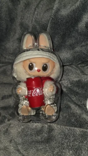 Protective Acrylic Case For Labubu V1/v2/v3  Transparent Portable Organizer Box Mystery Box Storage Case Display Bag photo review