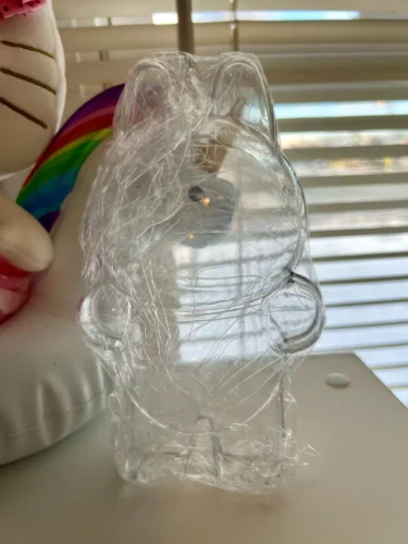 Protective Acrylic Case For Labubu V1/v2/v3  Transparent Portable Organizer Box Mystery Box Storage Case Display Bag photo review