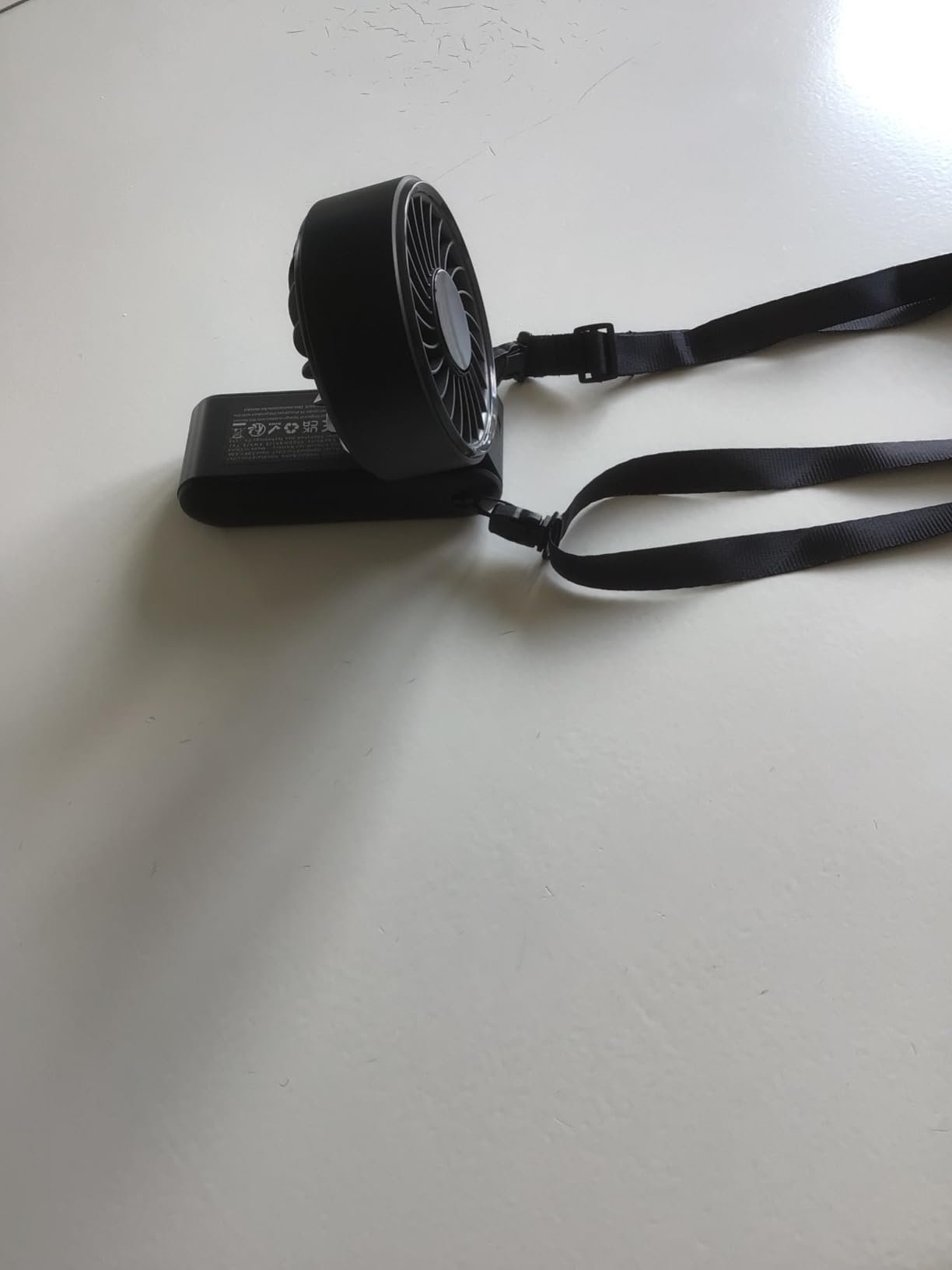 JISULIFE Handheld Fan Life7 – Ultimate Flexibility: High-Power Motor. LED Display. 19.5 Hrs Cooling. 5000mAh Rechargeable. 5-Speed. Foldable Design. 3-IN-1 Portable Fan for Travel Cruise Beach(Grey) photo review