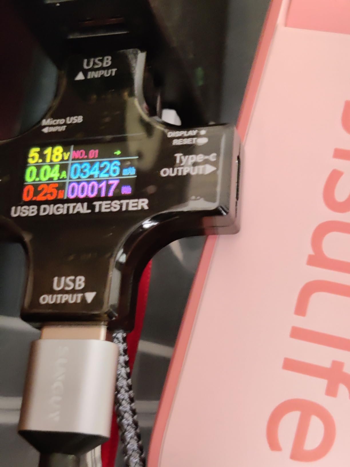 JISULIFE Handheld Fan Life7 – Ultimate Flexibility: High-Power Motor. LED Display. 19.5 Hrs Cooling. 5000mAh Rechargeable. 5-Speed. Foldable Design. 3-IN-1 Portable Fan for Travel Cruise Beach(Grey) photo review