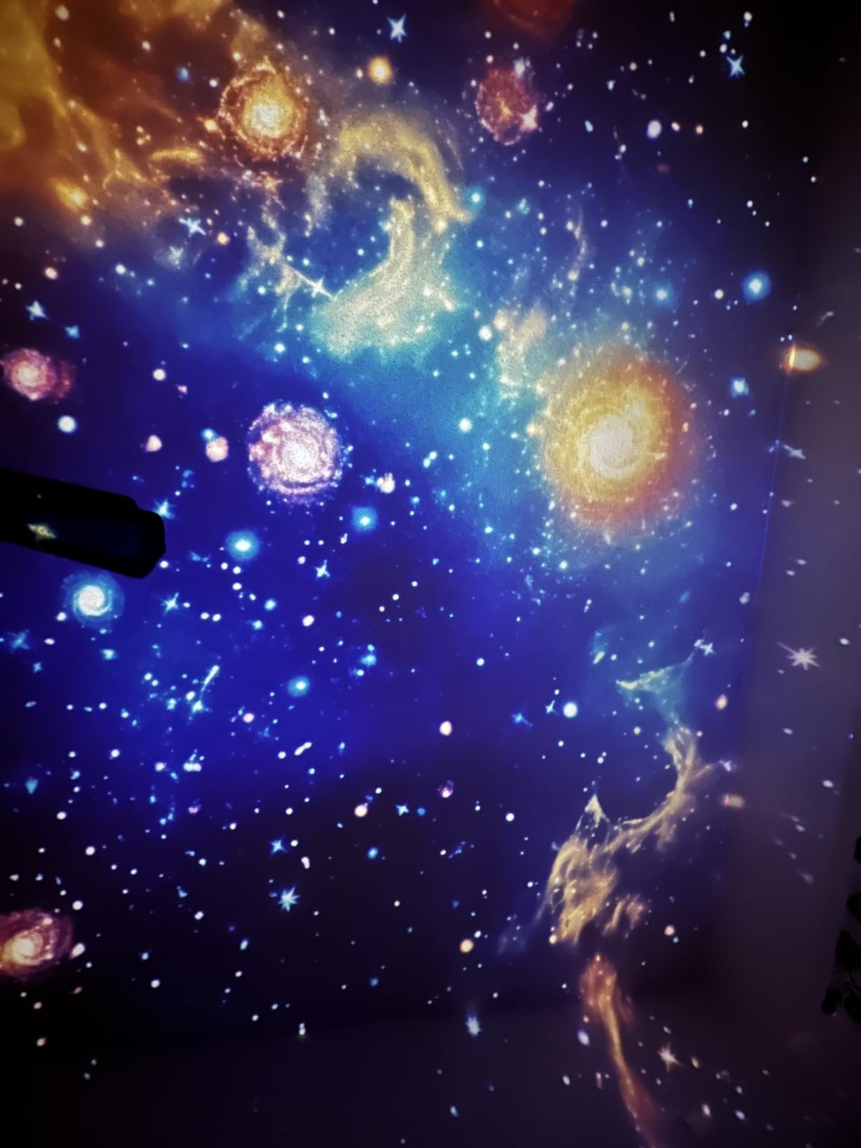 Galaxy Projector. 13 in 1 Planetarium Star Projector Realistic Starry Sky Night Light with Solar System Constellation Moon for Kids Adults Bedroom Ceiling Home Theater Living Room Decor photo review