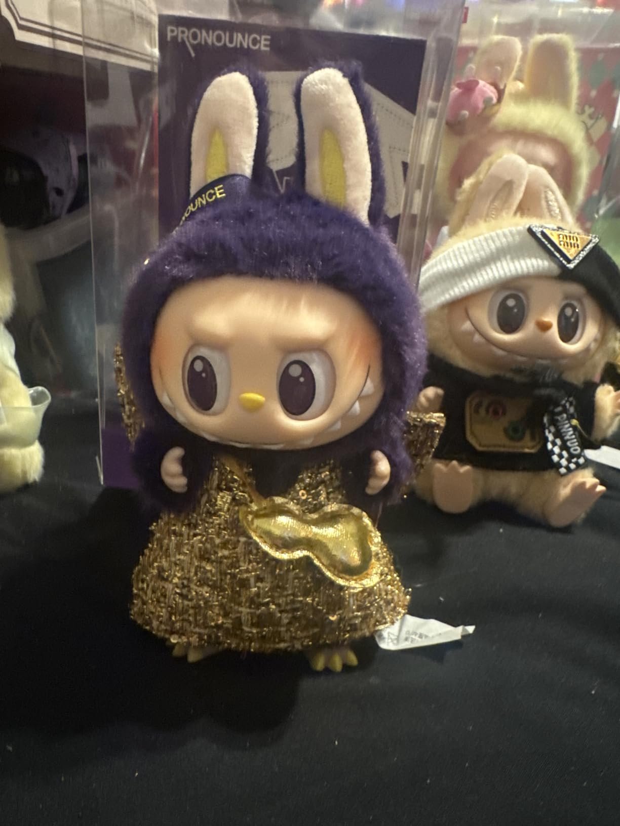 POP MART Labubu Genuine Zimomo Mokoko I Found U Vinyl Plush Figure Labubu Anime Doll Collection Model Doll Toys photo review