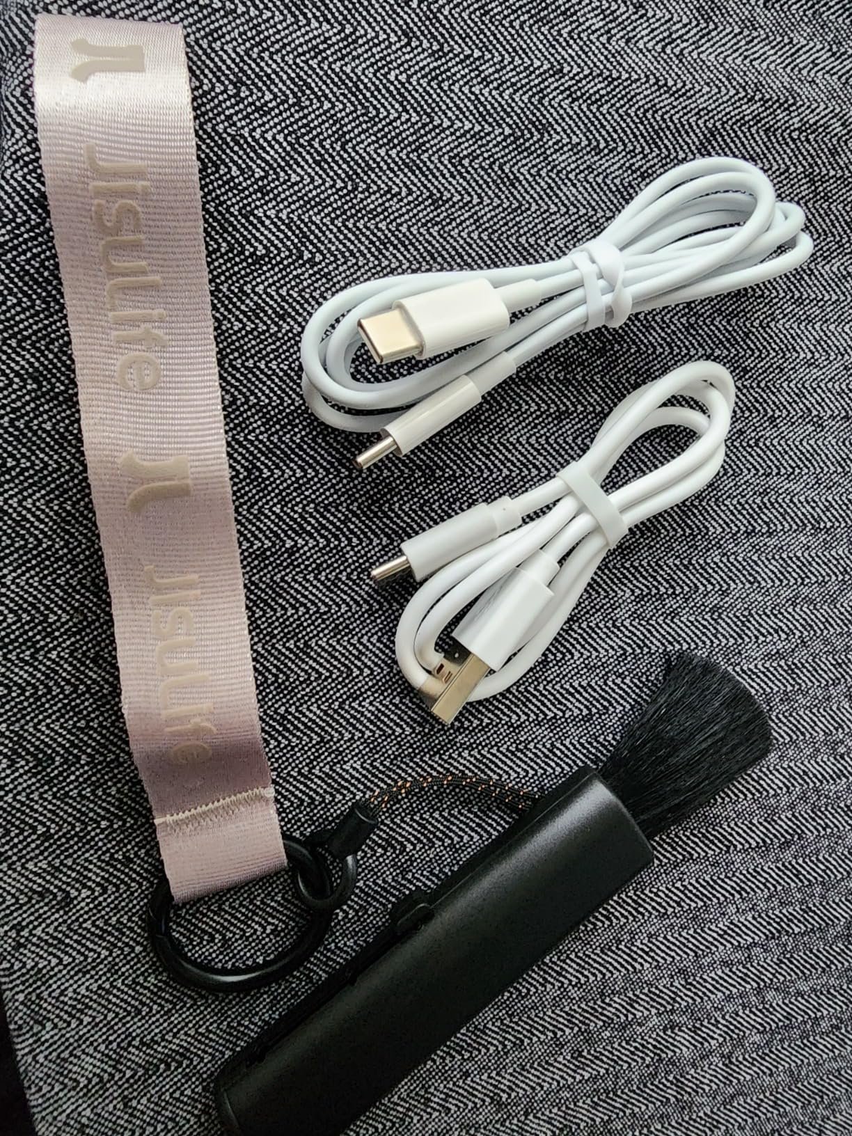 JISULIFE Portable Handheld Turbo Fan. 100 Speeds Adjustable Mini Personal Fan. 9000mAh USB Rechargeable Battery Operated. LED Display. Metal Shell with Accessories Gifts for Men Women Travel- Grey photo review