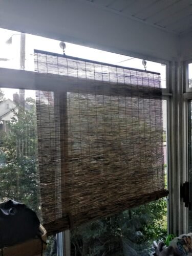 VTEG Bidai Kayu (4feet width) Wooden Blind Outdoor Blind Meranti Wood photo review