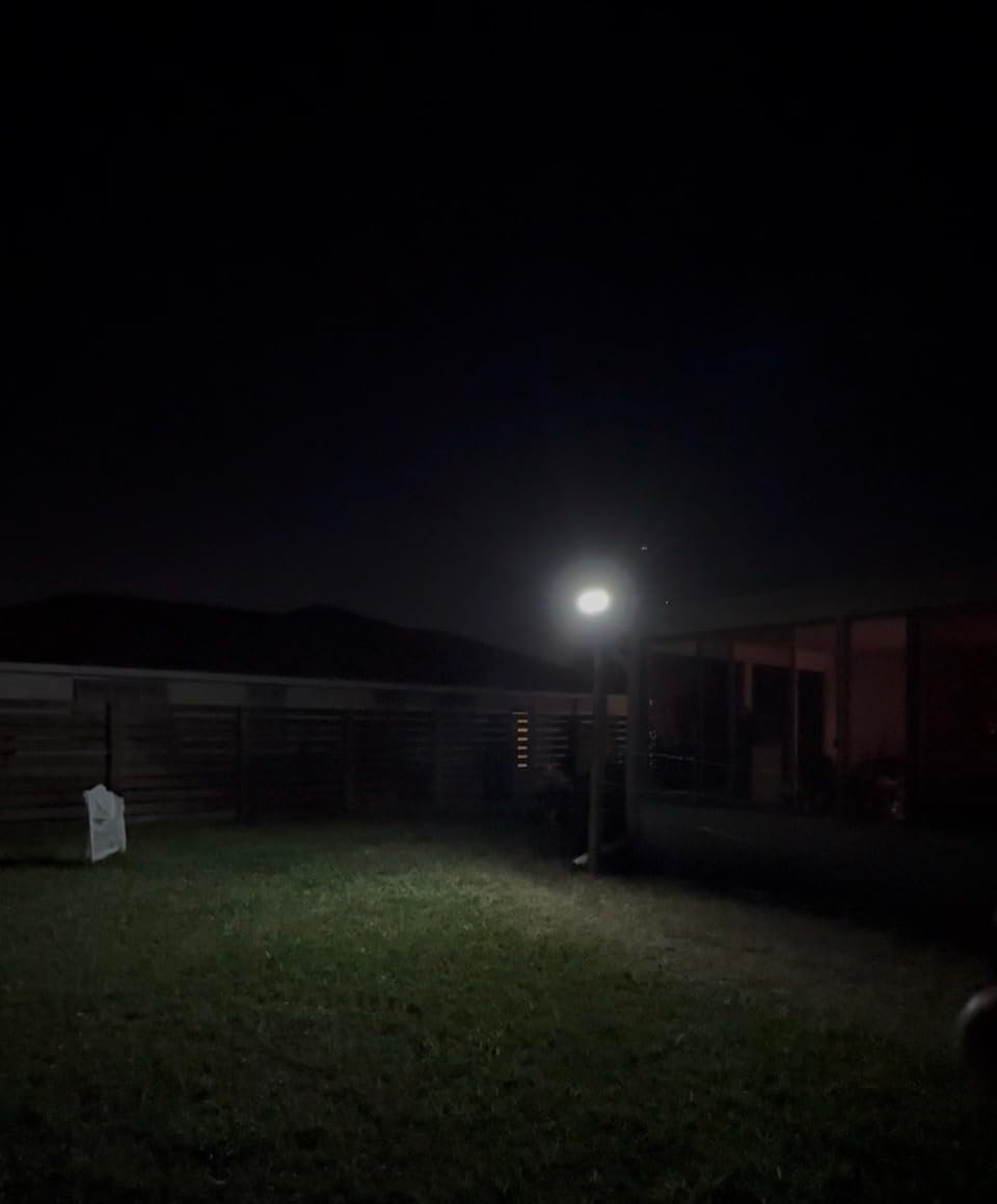 Tuffenough Solar Outdoor Lights 2500LM 210 LED Security Lights with Remote Control.3 Heads Motion Sensor Lights. IP65 Waterproof.270° Wide Angle Flood Wall Lights with 3 Modes(2 Packs) photo review