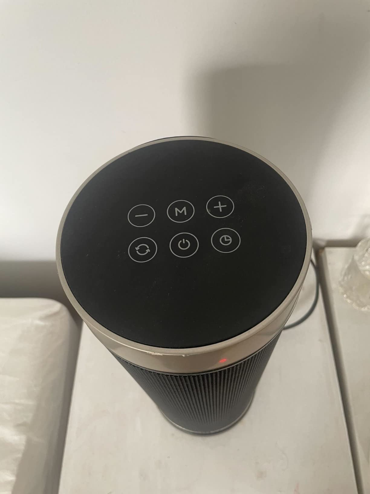 DREO Space Heater. 1500W Electric Heaters for Indoor Use with Thermostat. 70° Oscillation. 8 Safety Protections. 5 Modes. Remote. 12H Timer. Quiet Portable Heater for Office. Bedroom. Large Room photo review