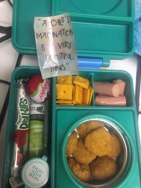 Omie OmieBox Bento Box for Kids - Insulated Lunch Box with Leak Proof Food Jar - 3 Compartments. 2 Temperature Zones - (Meadow) photo review