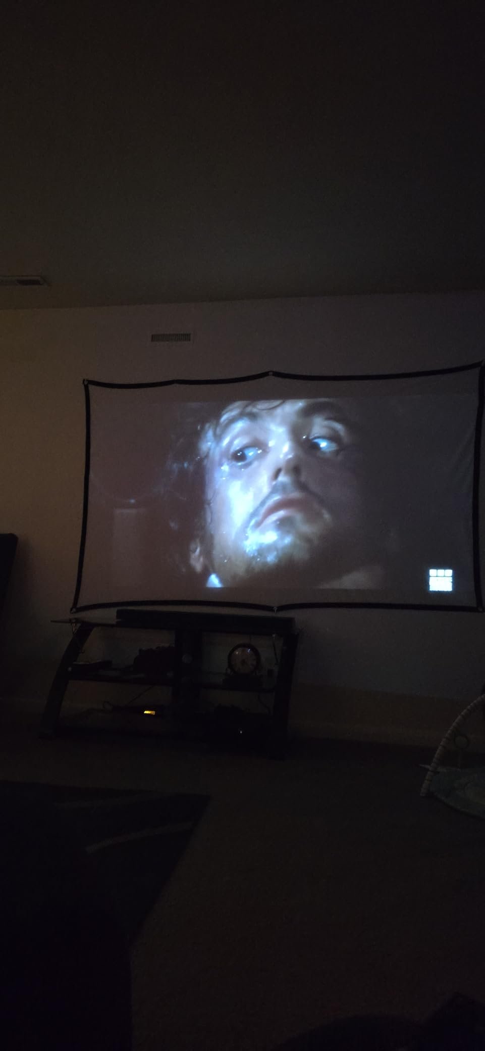Official Licensed Google TV Smart Projector. HAPPRUN 4K UHD Home Theater with Dolby Sound. Wi-Fi & Bluetooth. Built-in Streaming Apps. Compatible with Games Consoles & Smartphone. Indoor & Outdoor Use photo review