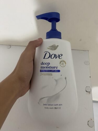 Dove Body Wash Deep Moisture for 24hr Lotion-Soft Skin Moisture Moisturizing Skin Cleanser with No Sulfates No Parabens 30.6 oz photo review
