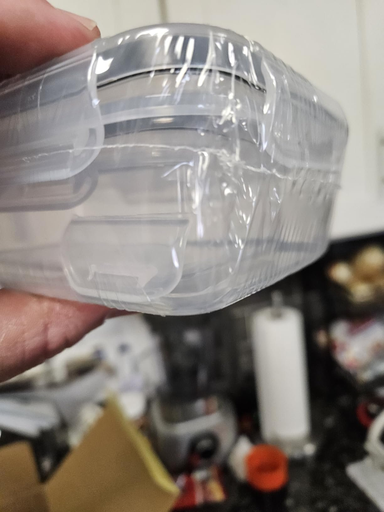 JSCARES 40 PCS Food Storage Containers with Lids Airtight (20 Lids &20 Containers) - Leakproof Meal-Prep Containers for Kitchen Storage Reusable Plastic Microwave/Dishwasher Safe with Labels & Pen photo review