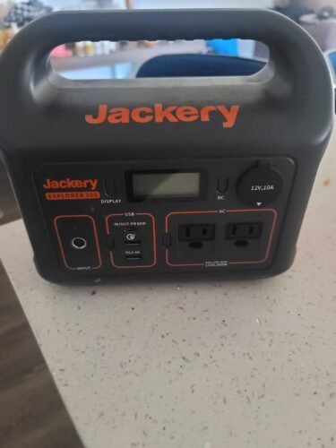 Jackery Portable Power Station Explorer 300. 293Wh Backup Lithium Battery. Solar Generator for Outdoors Camping Travel Hunting Blackout (Solar Panel Optional) photo review