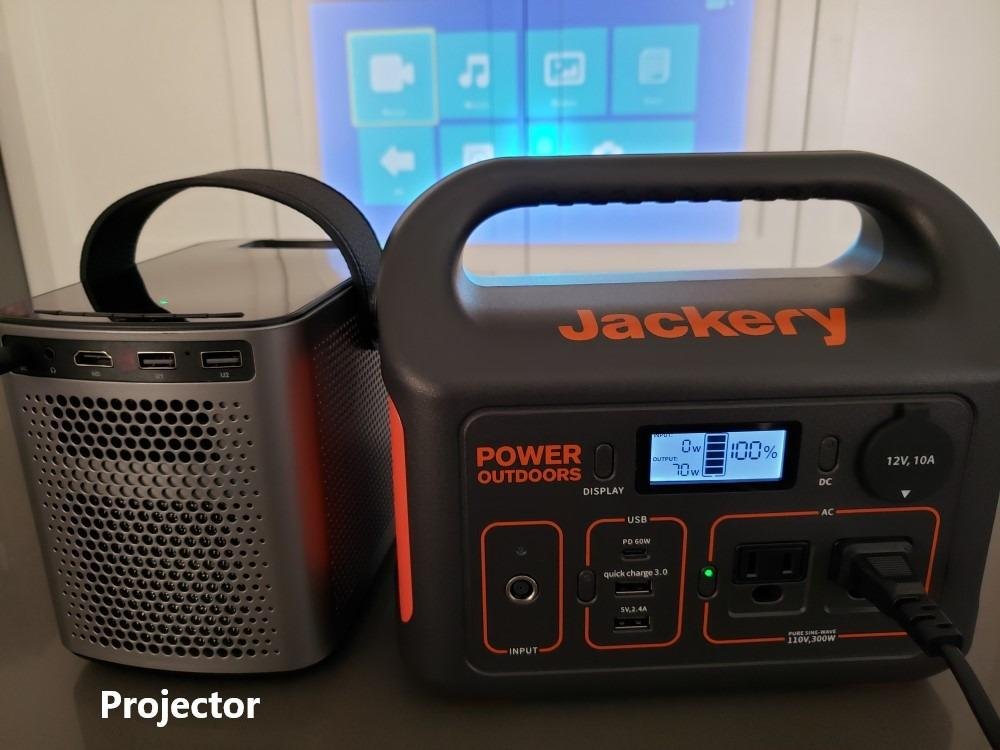 Jackery Portable Power Station Explorer 300. 293Wh Backup Lithium Battery. Solar Generator for Outdoors Camping Travel Hunting Blackout (Solar Panel Optional) photo review