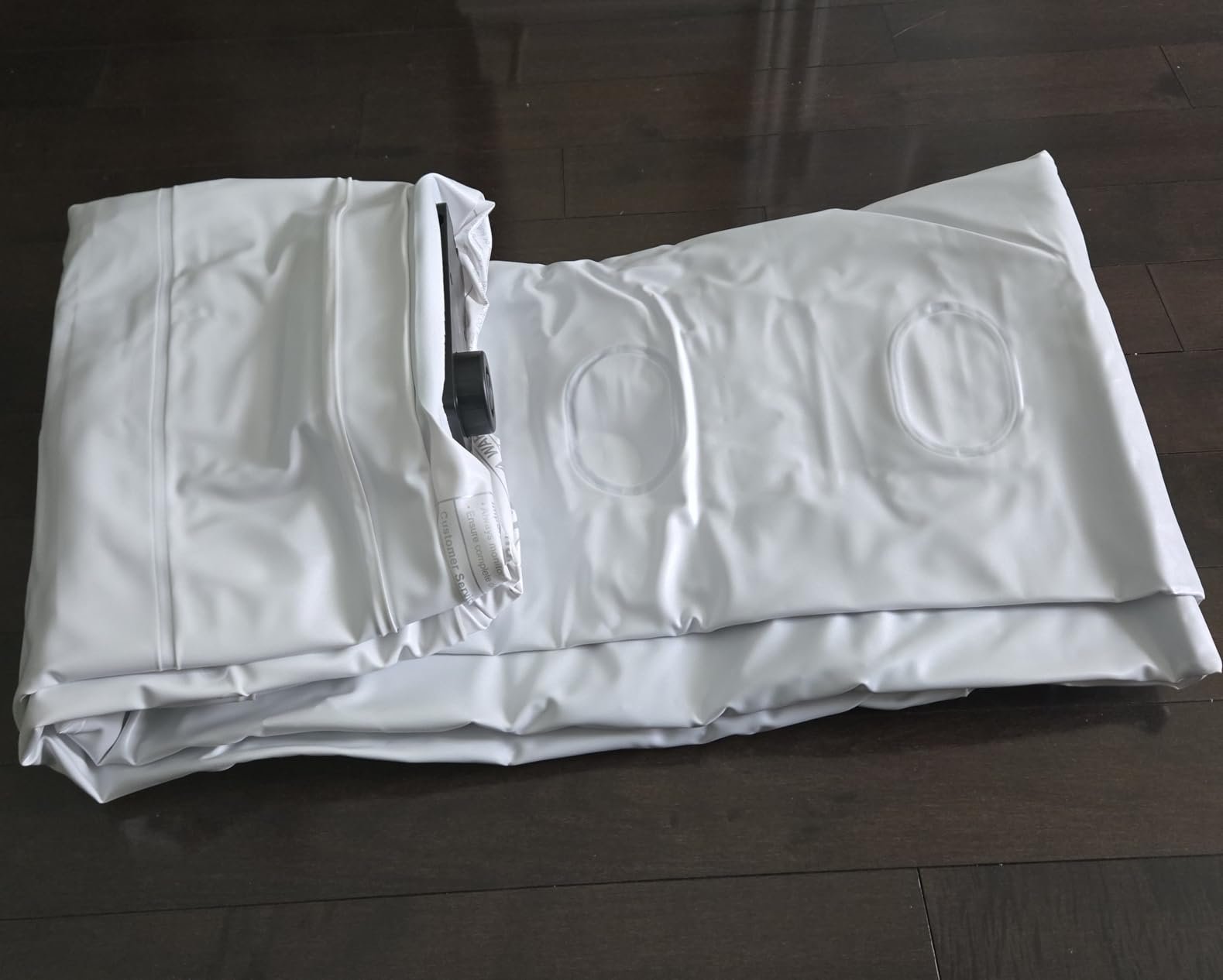 Queen Air Mattress with Built-in Pump. 18 Raised Blow Up Mattress. 800 lbs Max Honeycomb Air Bed. 48Hr Leak-Proof Test. 3min Inflatable Mattress for Home. Guests. Camping. Colchones inflables photo review