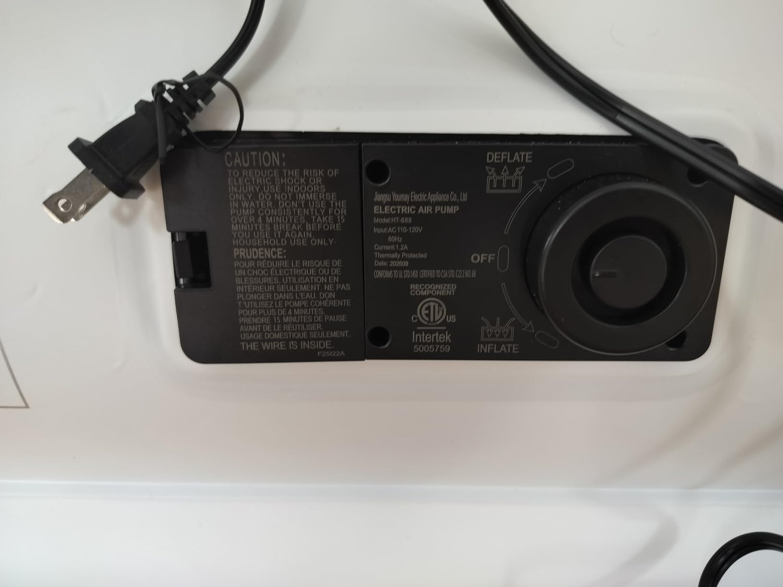 Queen Air Mattress with Built-in Pump. 18 Raised Blow Up Mattress. 800 lbs Max Honeycomb Air Bed. 48Hr Leak-Proof Test. 3min Inflatable Mattress for Home. Guests. Camping. Colchones inflables photo review