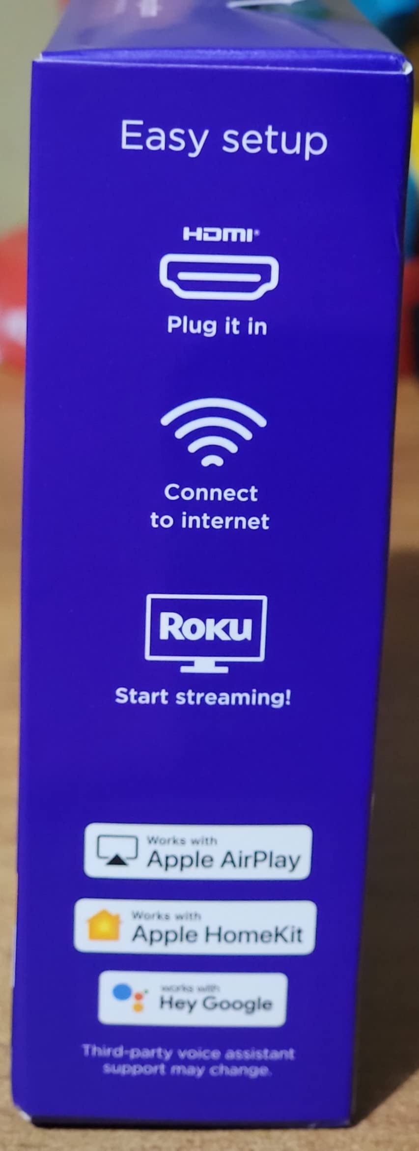 Roku Streaming Stick 4K - HDR & Dolby Vision Roku Streaming Device for TV with Voice Remote & Long-Range Wi-Fi - Free & Live TV photo review