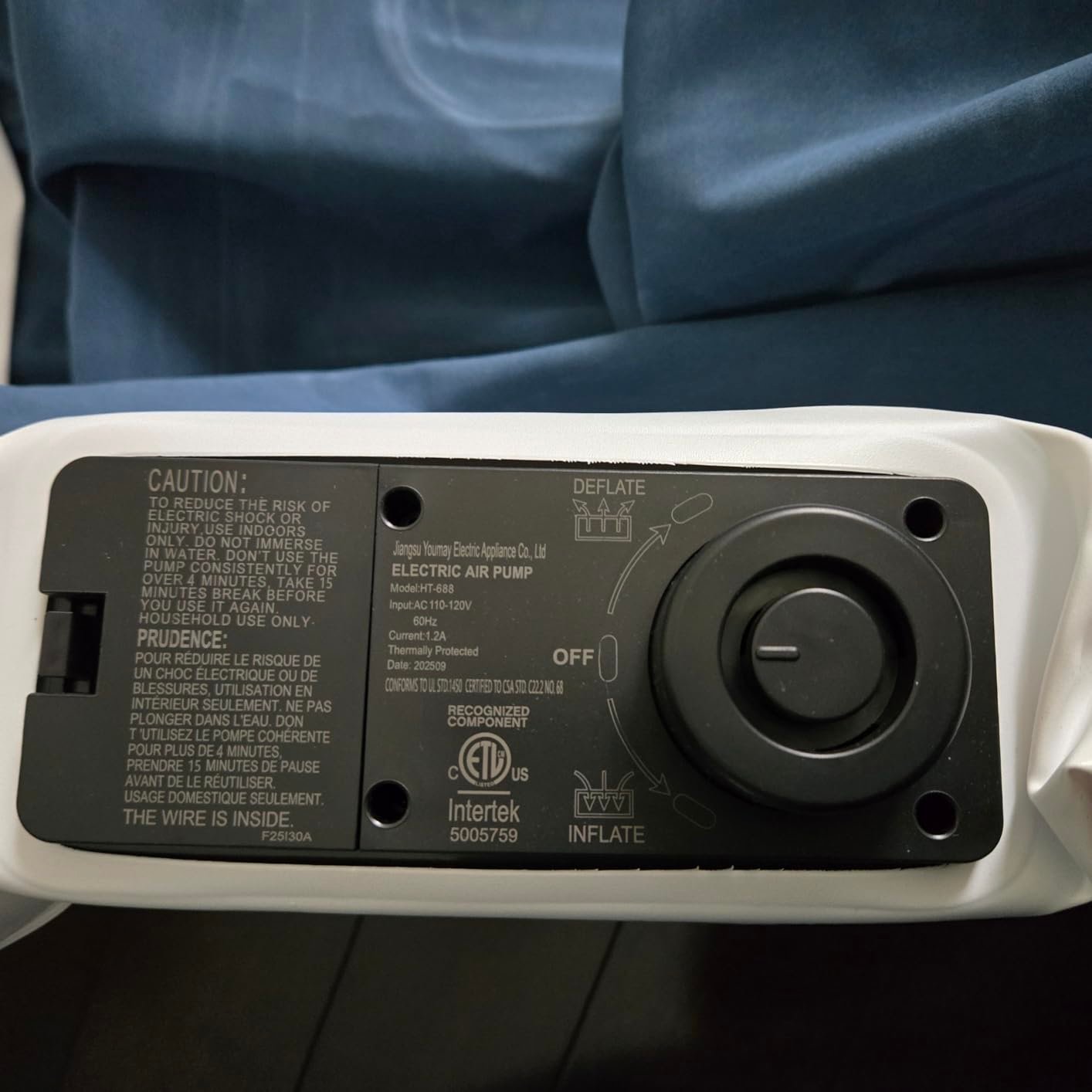 Queen Air Mattress with Built-in Pump. 18 Raised Blow Up Mattress. 800 lbs Max Honeycomb Air Bed. 48Hr Leak-Proof Test. 3min Inflatable Mattress for Home. Guests. Camping. Colchones inflables photo review