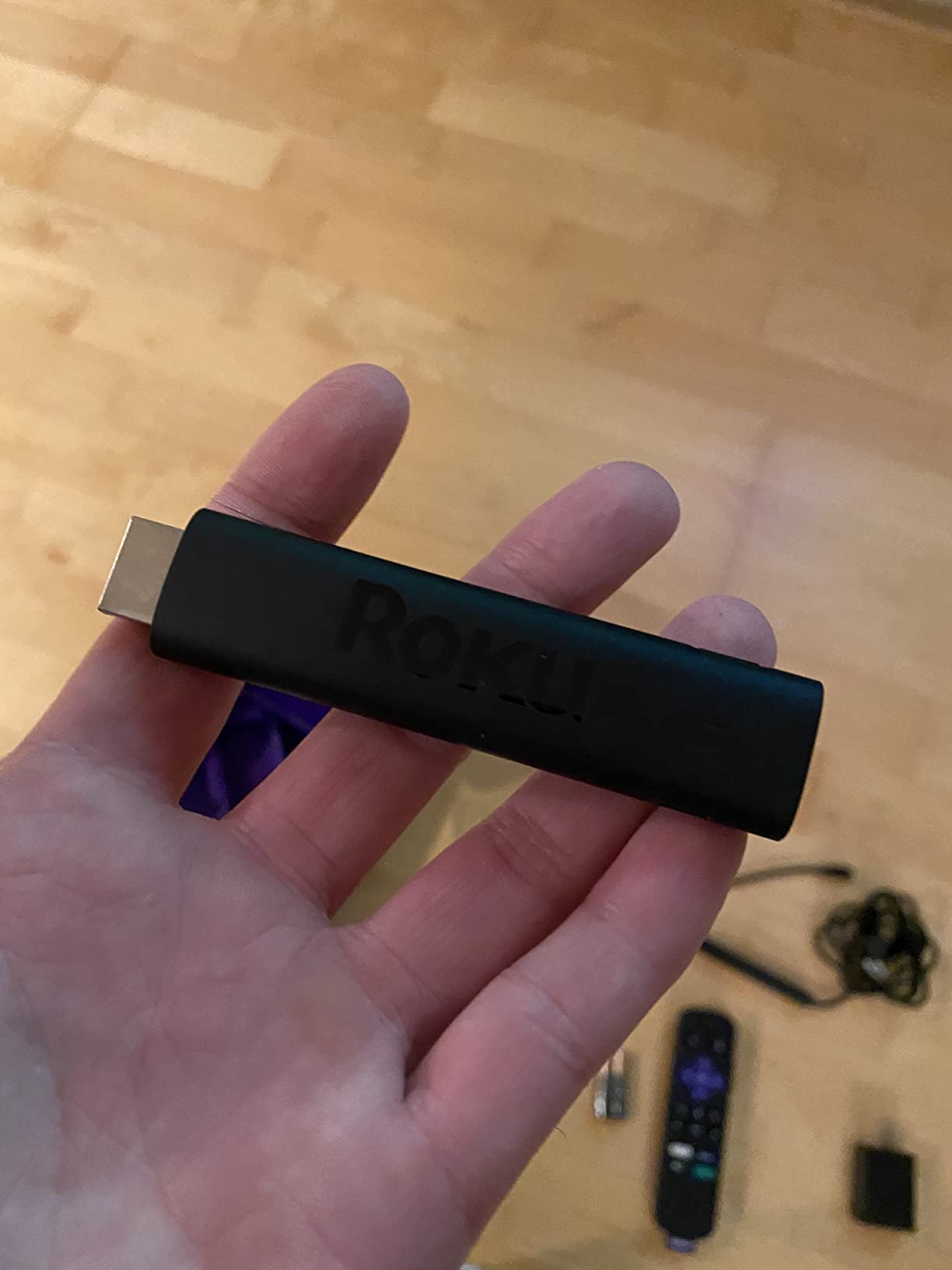 Roku Streaming Stick 4K - HDR & Dolby Vision Roku Streaming Device for TV with Voice Remote & Long-Range Wi-Fi - Free & Live TV photo review
