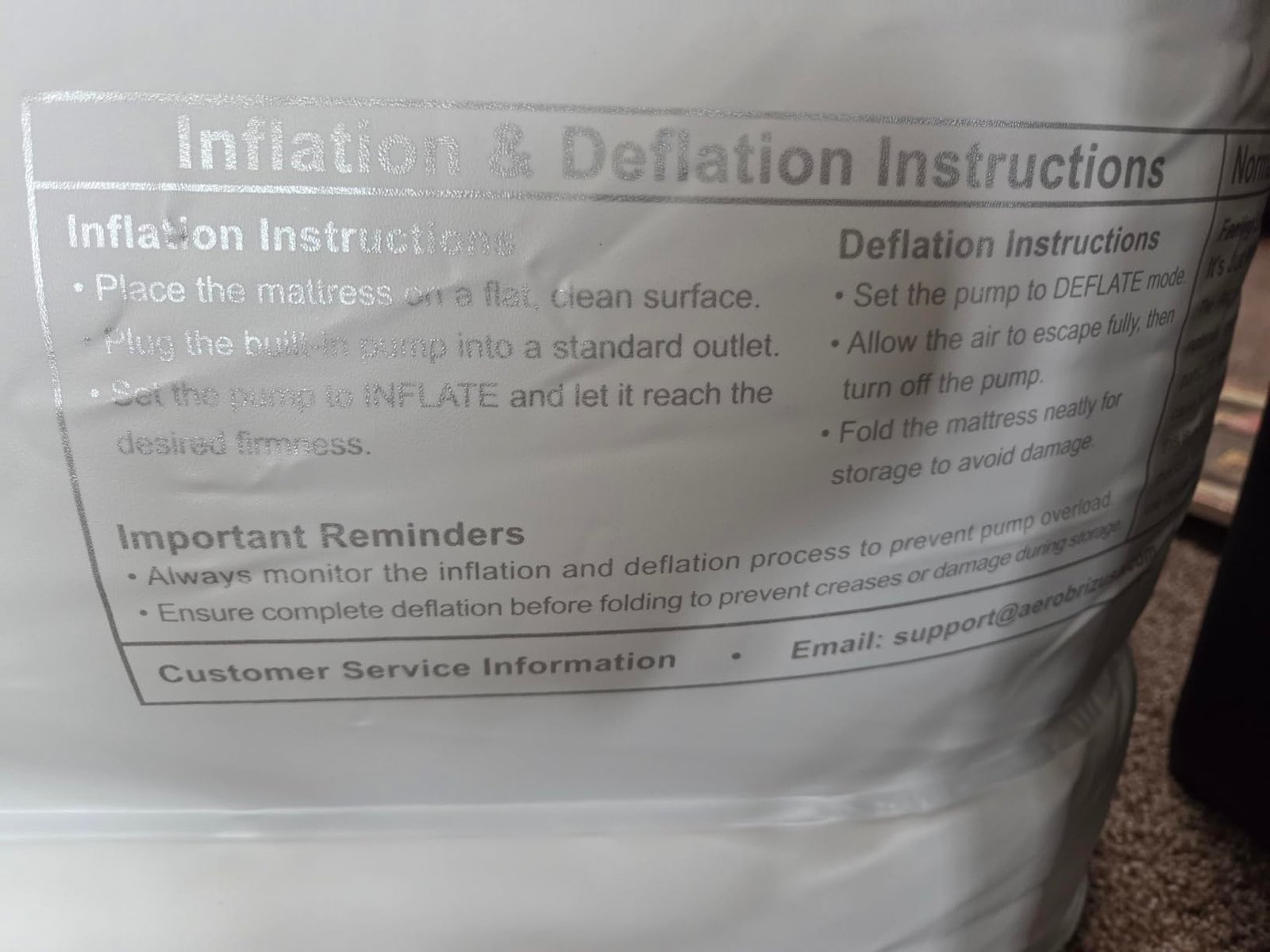 Queen Air Mattress with Built-in Pump. 18 Raised Blow Up Mattress. 800 lbs Max Honeycomb Air Bed. 48Hr Leak-Proof Test. 3min Inflatable Mattress for Home. Guests. Camping. Colchones inflables photo review