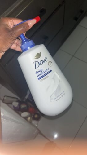 Dove Body Wash Deep Moisture for 24hr Lotion-Soft Skin Moisture Moisturizing Skin Cleanser with No Sulfates No Parabens 30.6 oz photo review