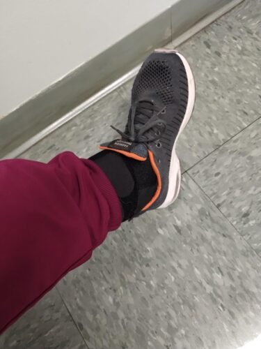 Bodyprox Ankle Support Brace. Breathable Neoprene Sleeve. Adjustable Wrap! (1 Pack) photo review