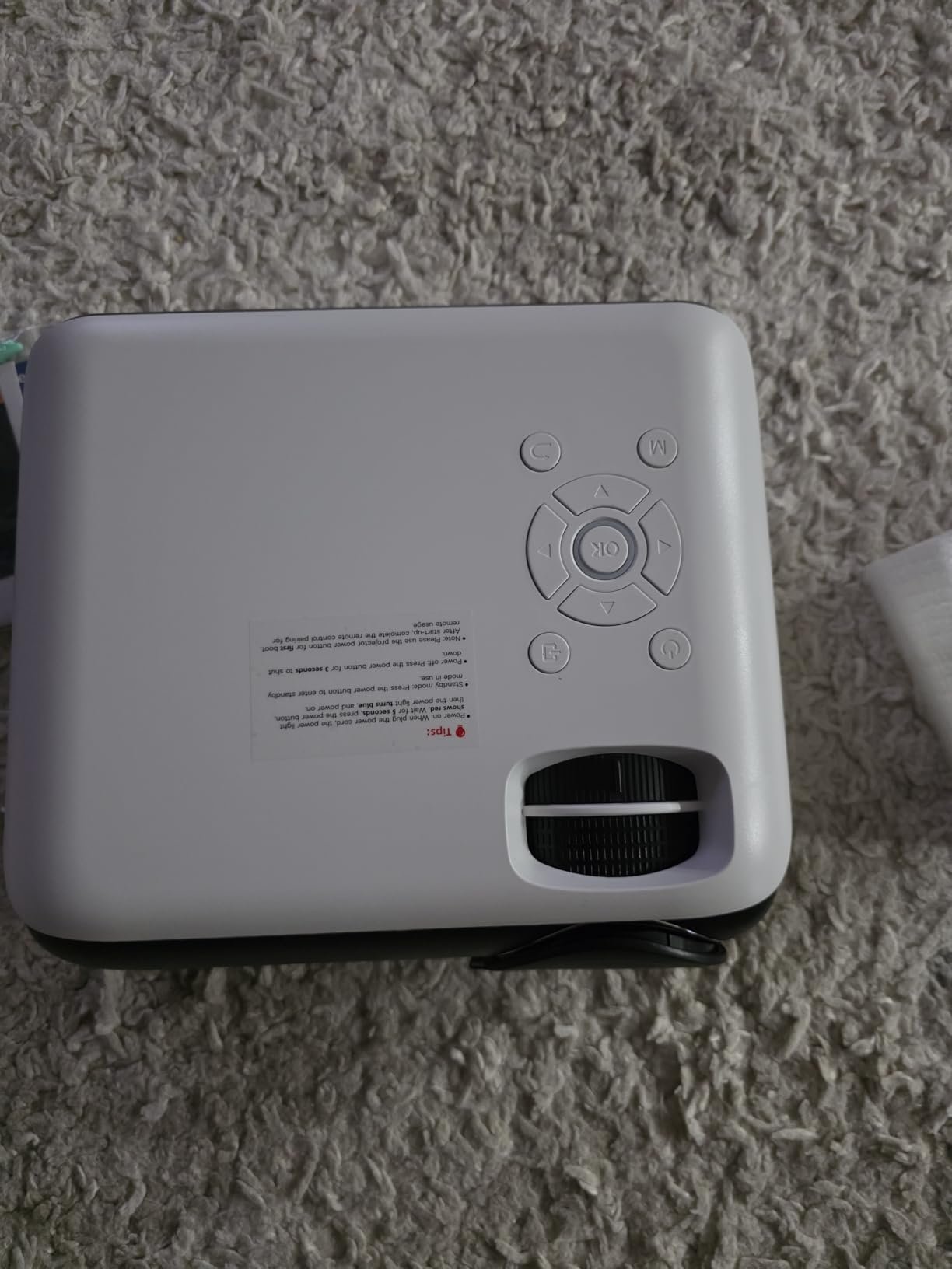 Official Licensed Google TV Smart Projector. HAPPRUN 4K UHD Home Theater with Dolby Sound. Wi-Fi & Bluetooth. Built-in Streaming Apps. Compatible with Games Consoles & Smartphone. Indoor & Outdoor Use photo review