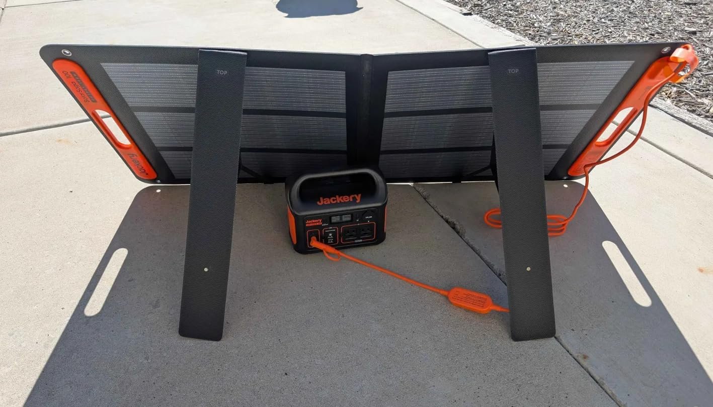 Jackery Portable Power Station Explorer 300. 293Wh Backup Lithium Battery. Solar Generator for Outdoors Camping Travel Hunting Blackout (Solar Panel Optional) photo review