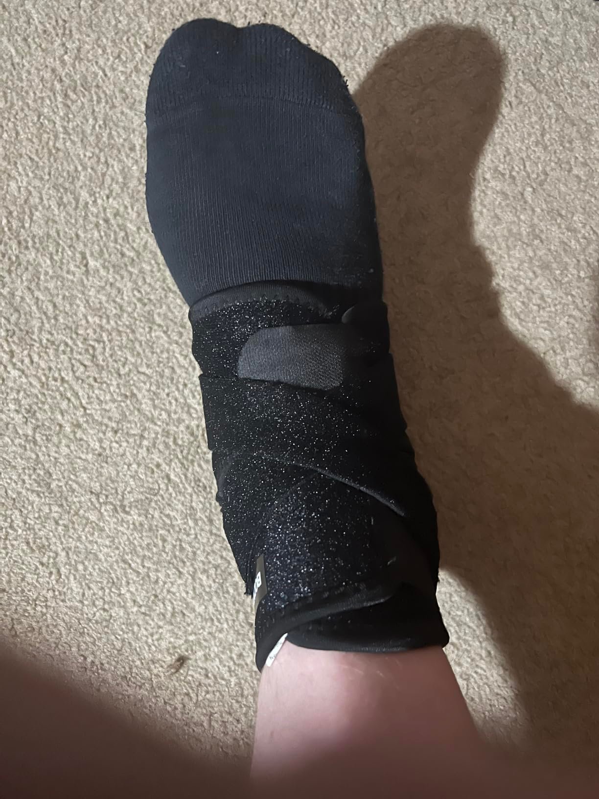 Bodyprox Ankle Support Brace. Breathable Neoprene Sleeve. Adjustable Wrap! (1 Pack) photo review