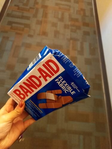 Band-Aid Brand Flexible Fabric Adhesive Bandages. Comfortable Flexible Protection & Wound Care of Minor Cuts & Scrapes. Quilt-Aid Technology to Cushion Painful Wounds. All One Size. 30 ct photo review