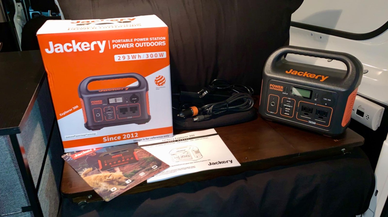 Jackery Portable Power Station Explorer 300. 293Wh Backup Lithium Battery. Solar Generator for Outdoors Camping Travel Hunting Blackout (Solar Panel Optional) photo review