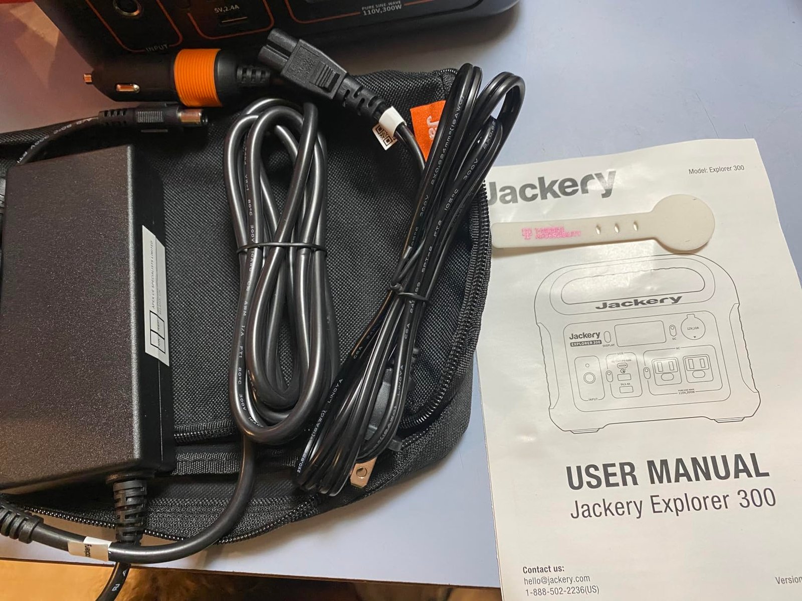 Jackery Portable Power Station Explorer 300. 293Wh Backup Lithium Battery. Solar Generator for Outdoors Camping Travel Hunting Blackout (Solar Panel Optional) photo review