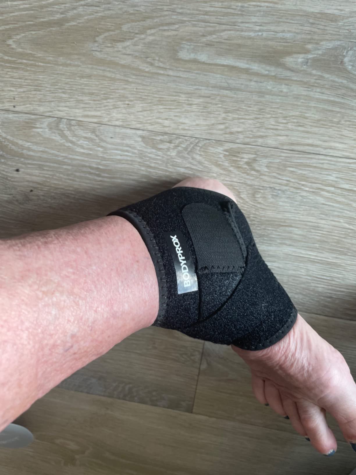 Bodyprox Ankle Support Brace. Breathable Neoprene Sleeve. Adjustable Wrap! (1 Pack) photo review