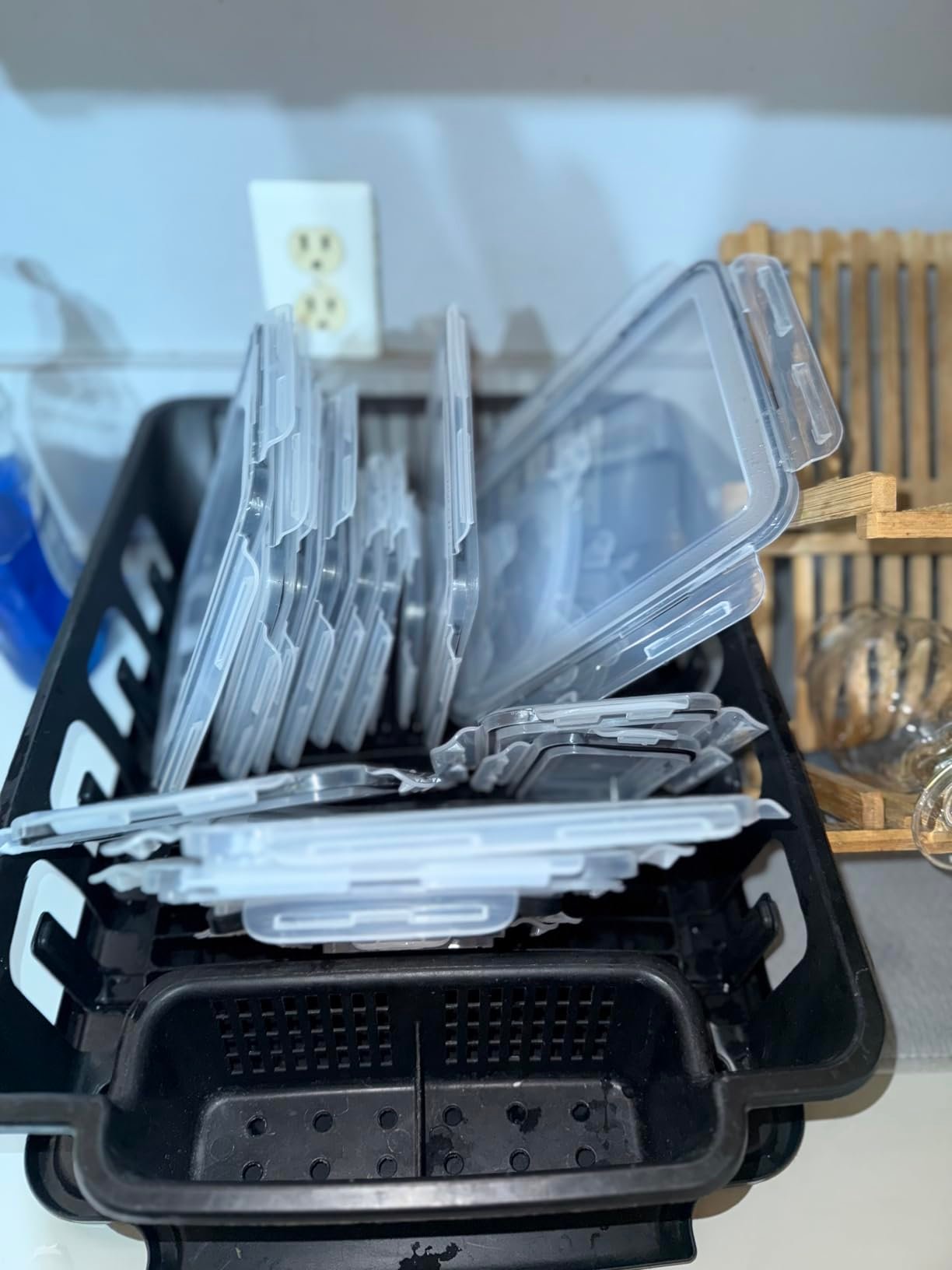 JSCARES 40 PCS Food Storage Containers with Lids Airtight (20 Lids &20 Containers) - Leakproof Meal-Prep Containers for Kitchen Storage Reusable Plastic Microwave/Dishwasher Safe with Labels & Pen photo review