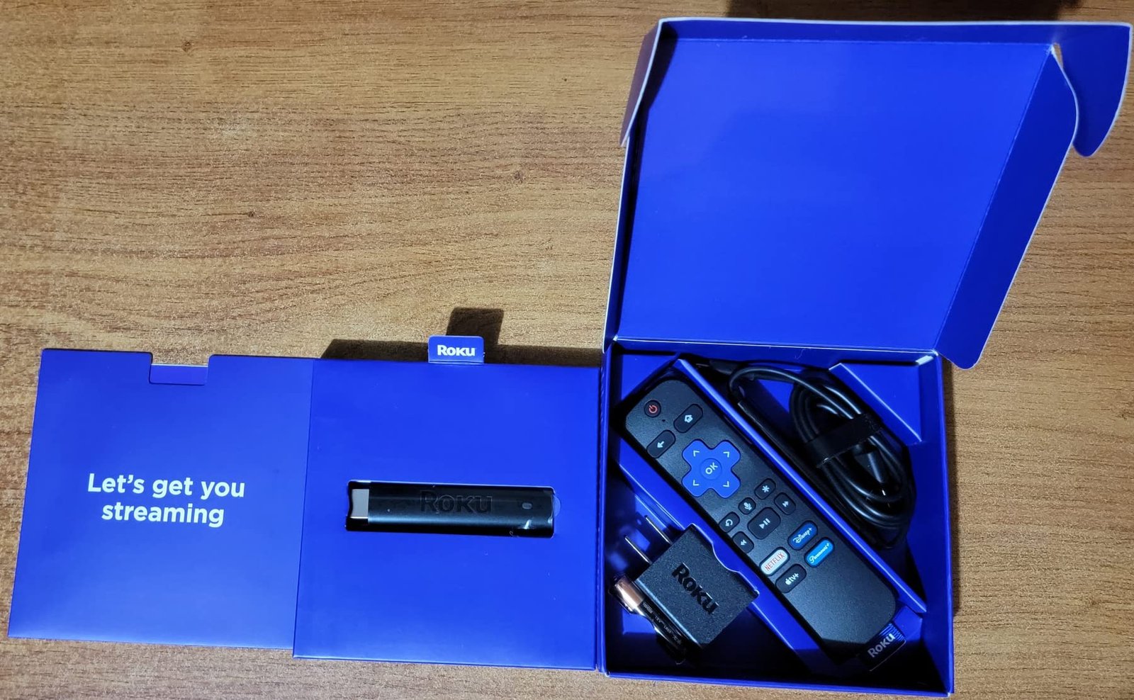 Roku Streaming Stick 4K - HDR & Dolby Vision Roku Streaming Device for TV with Voice Remote & Long-Range Wi-Fi - Free & Live TV photo review