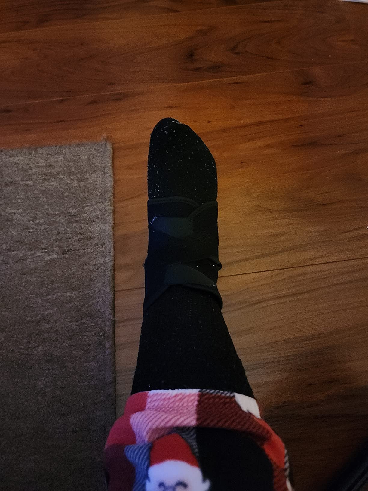 Bodyprox Ankle Support Brace. Breathable Neoprene Sleeve. Adjustable Wrap! (1 Pack) photo review