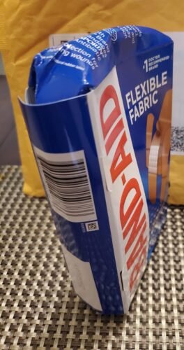 Band-Aid Brand Flexible Fabric Adhesive Bandages. Comfortable Flexible Protection & Wound Care of Minor Cuts & Scrapes. Quilt-Aid Technology to Cushion Painful Wounds. All One Size. 30 ct photo review