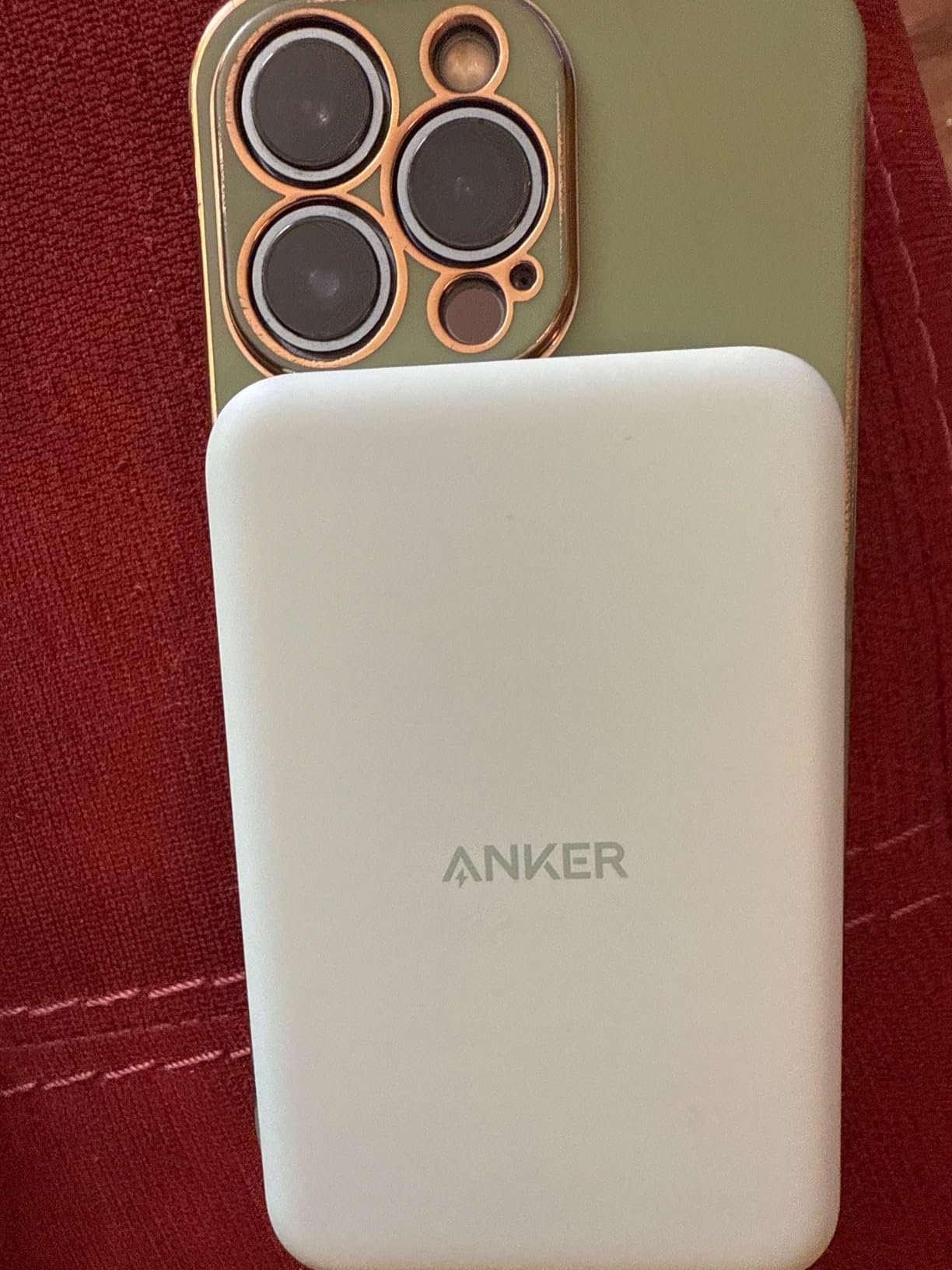 Anker 621 Magnetic Portable Charger (MagGo). 5.000mAh Wireless Power Bank with USB-C Cable. Magsafe-Compatible Battery Pack for iPhone 16/15/14/13/12 Series photo review