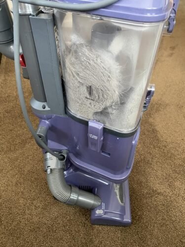 Shark Upright Vacuum. Navigator Lift-Away Deluxe with Large Dust Cup Capacity. HEPA Filter. Swivel Steering. Upholstery Tool & Crevice Tool. Blue. NV360 photo review