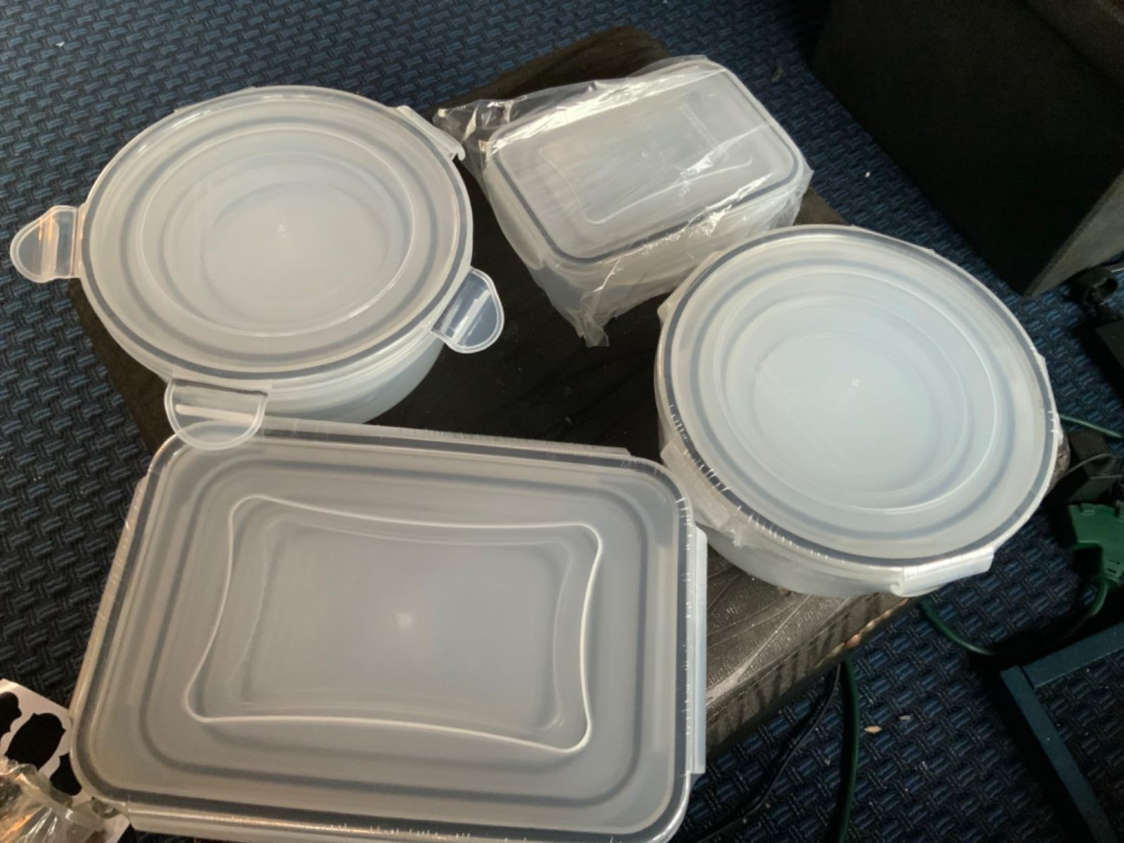 JSCARES 40 PCS Food Storage Containers with Lids Airtight (20 Lids &20 Containers) - Leakproof Meal-Prep Containers for Kitchen Storage Reusable Plastic Microwave/Dishwasher Safe with Labels & Pen photo review