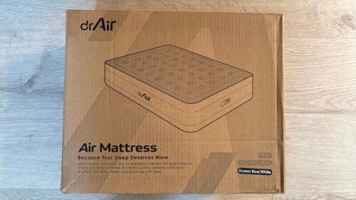 Queen Air Mattress with Built-in Pump. 18 Raised Blow Up Mattress. 800 lbs Max Honeycomb Air Bed. 48Hr Leak-Proof Test. 3min Inflatable Mattress for Home. Guests. Camping. Colchones inflables photo review