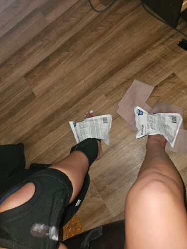 Bodyprox Ankle Support Brace. Breathable Neoprene Sleeve. Adjustable Wrap! (1 Pack) photo review