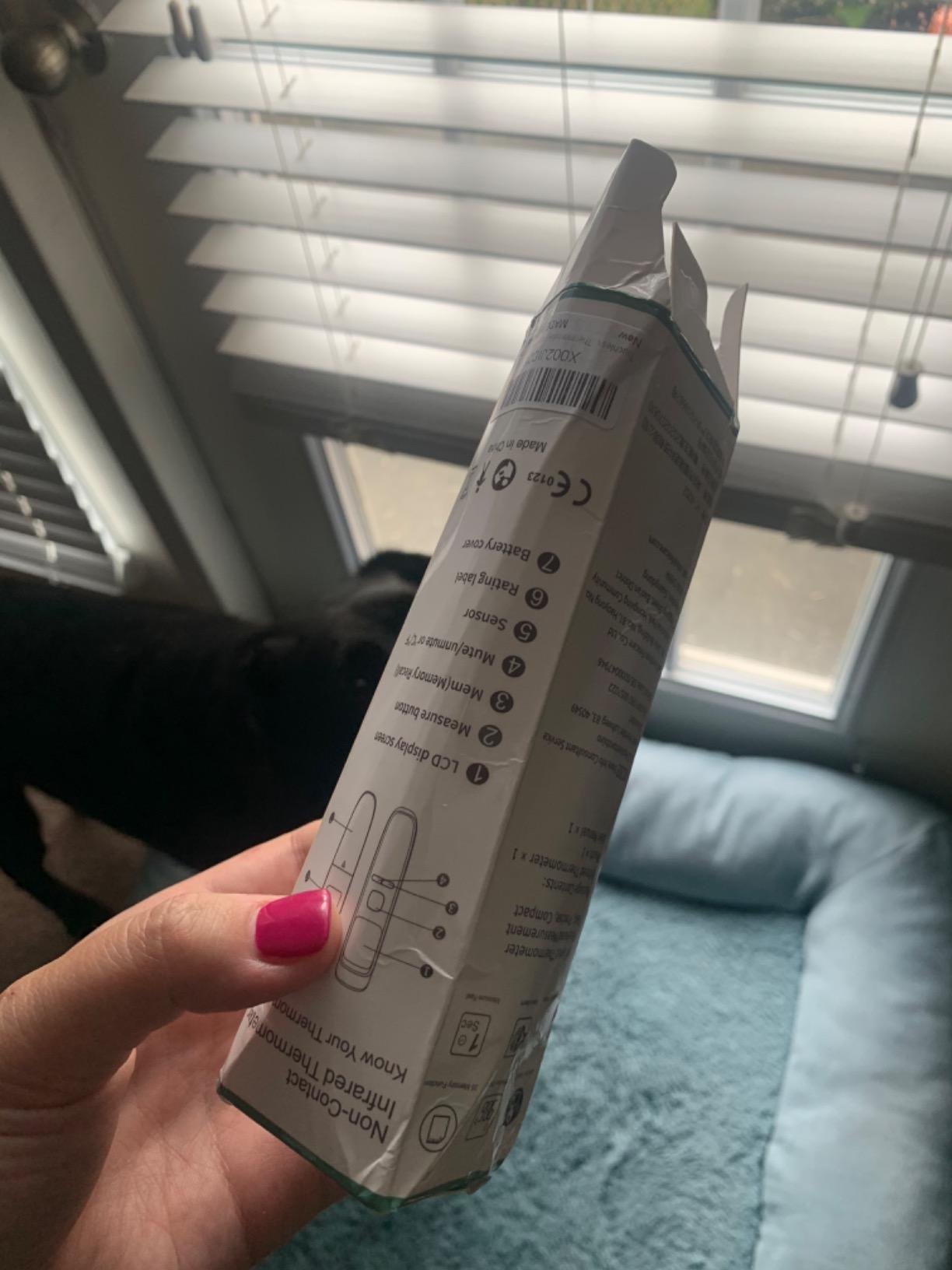 No-Touch Thermometer for Adults and Kids. Accurate Digital Baby Thermometer. Fever Alarm & Silent Mode. 2 in 1 Forehead & Object Mode photo review