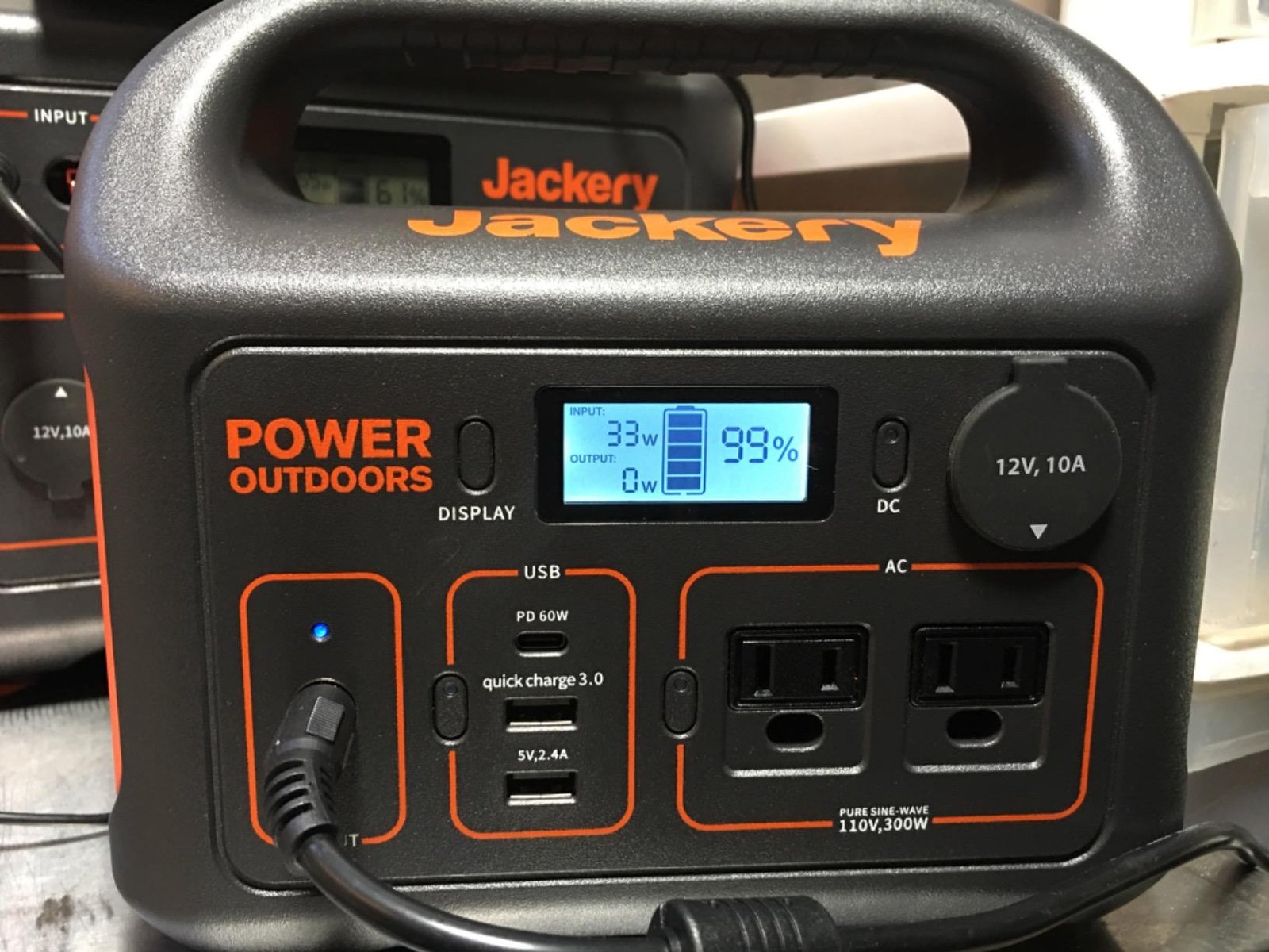 Jackery Portable Power Station Explorer 300. 293Wh Backup Lithium Battery. Solar Generator for Outdoors Camping Travel Hunting Blackout (Solar Panel Optional) photo review