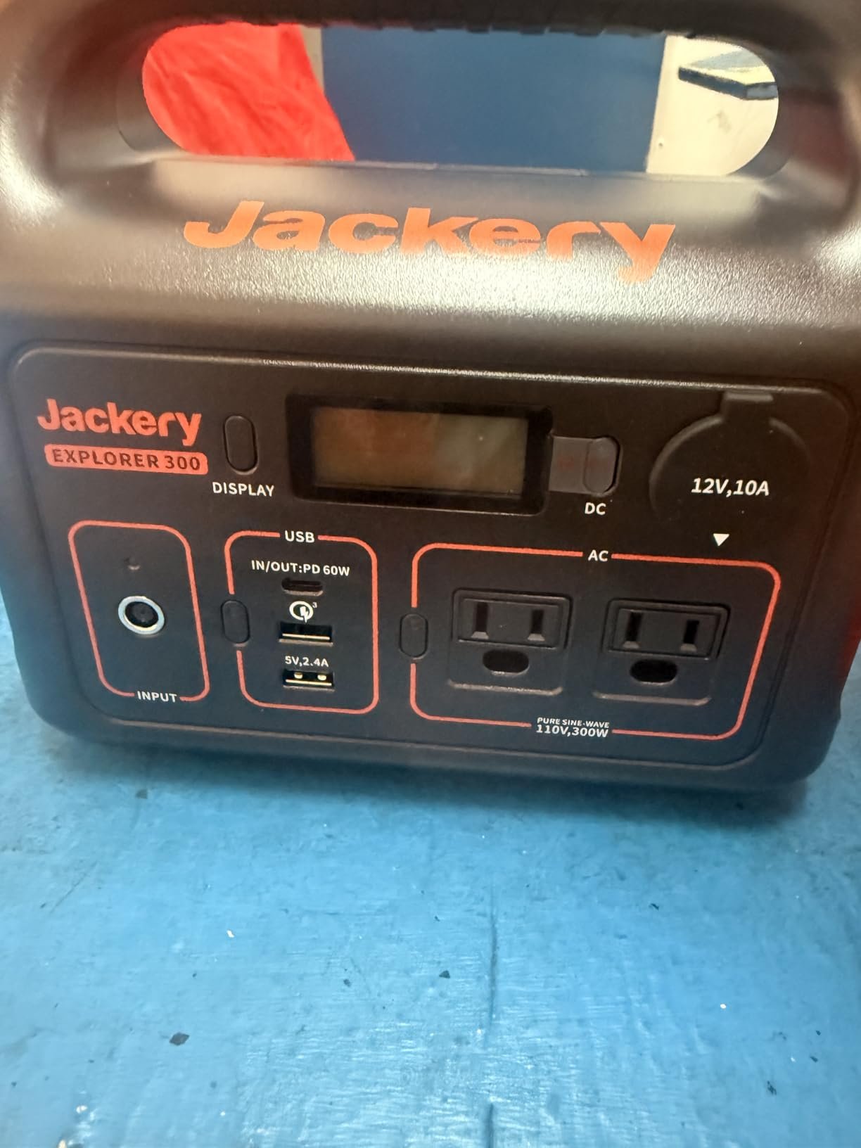 Jackery Portable Power Station Explorer 300. 293Wh Backup Lithium Battery. Solar Generator for Outdoors Camping Travel Hunting Blackout (Solar Panel Optional) photo review