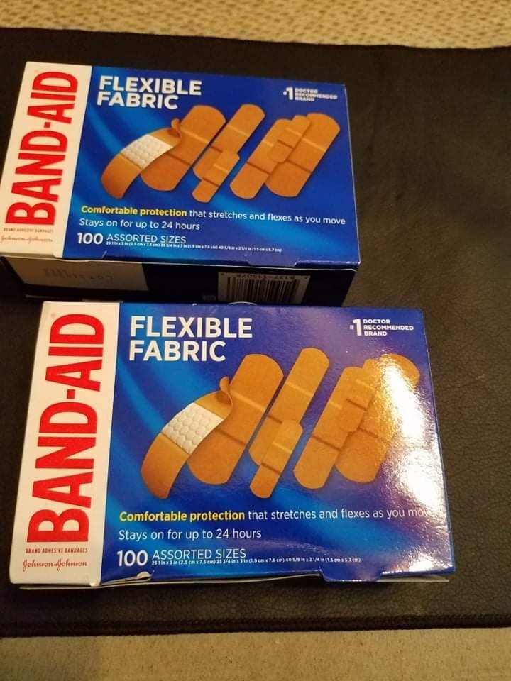Band-Aid Brand Flexible Fabric Adhesive Bandages. Comfortable Flexible Protection & Wound Care of Minor Cuts & Scrapes. Quilt-Aid Technology to Cushion Painful Wounds. All One Size. 30 ct photo review