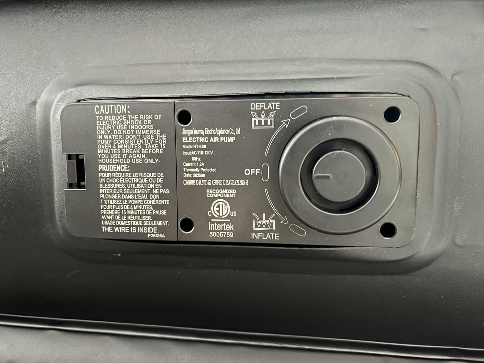 Queen Air Mattress with Built-in Pump. 18 Raised Blow Up Mattress. 800 lbs Max Honeycomb Air Bed. 48Hr Leak-Proof Test. 3min Inflatable Mattress for Home. Guests. Camping. Colchones inflables photo review