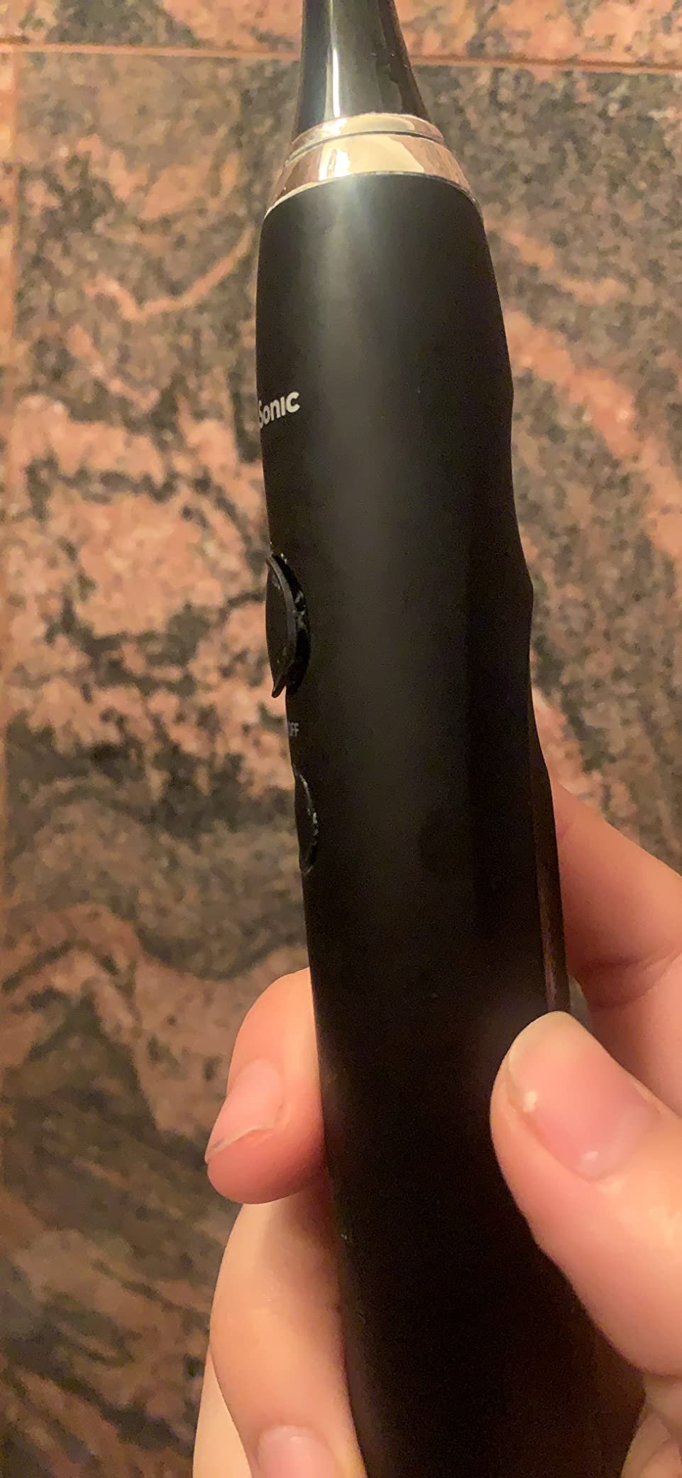 Aquasonic Black Series Ultra Whitening Toothbrush – ADA Accepted Electric Toothbrush- 8 Brush Heads & Travel Case – 40.000 VPM Electric Motor & Wireless Charging - 4 Modes w Smart Timer photo review