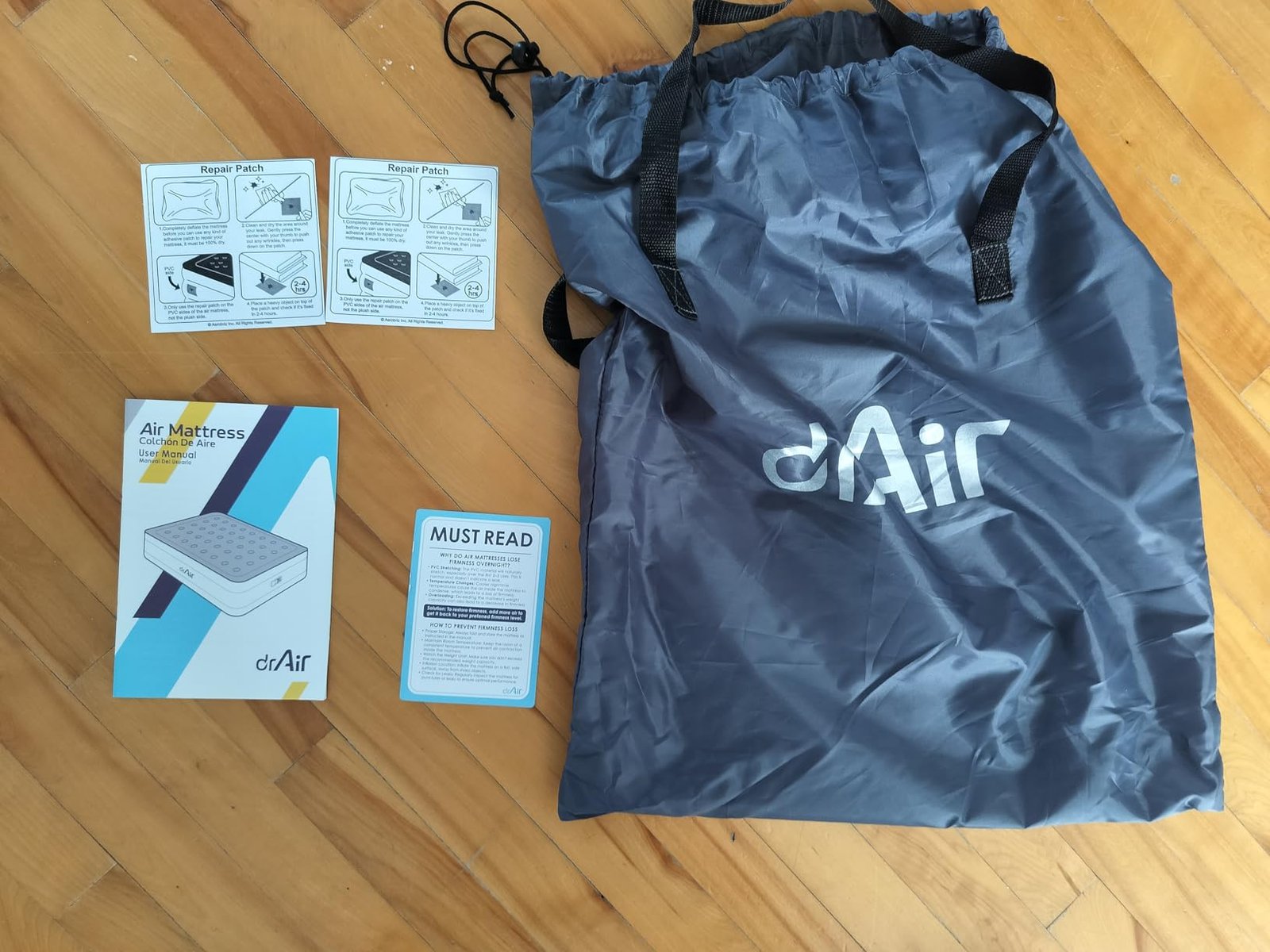 Queen Air Mattress with Built-in Pump. 18 Raised Blow Up Mattress. 800 lbs Max Honeycomb Air Bed. 48Hr Leak-Proof Test. 3min Inflatable Mattress for Home. Guests. Camping. Colchones inflables photo review