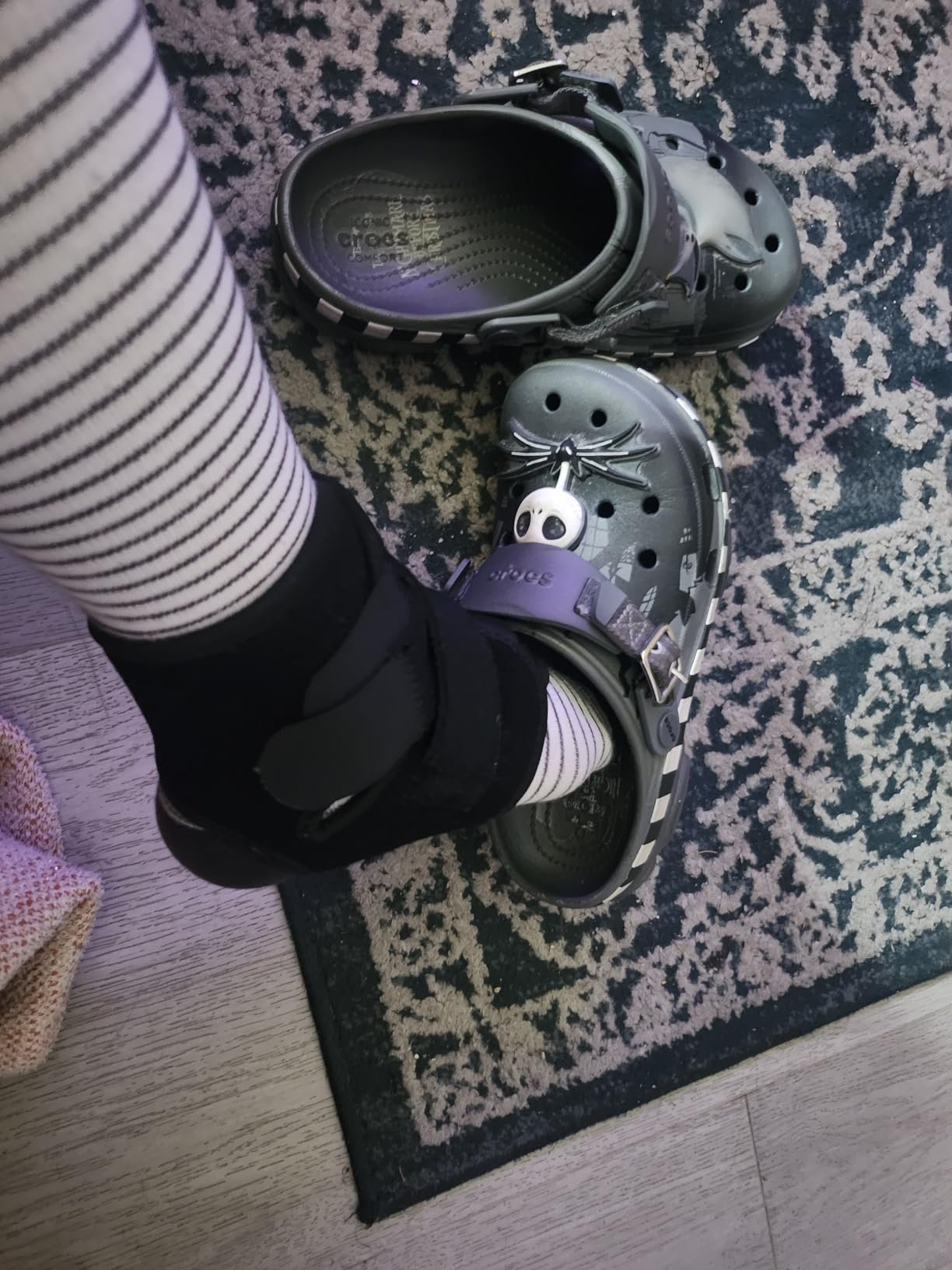 Bodyprox Ankle Support Brace. Breathable Neoprene Sleeve. Adjustable Wrap! (1 Pack) photo review